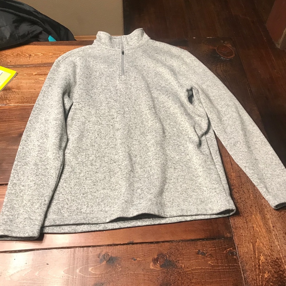 Faded glory grey pull over